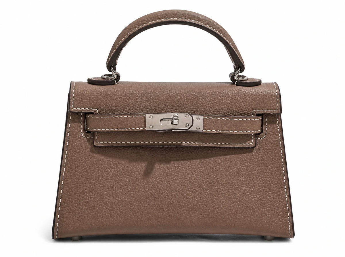 Sac Nairose Le Classique, teinte Moka, vue de face